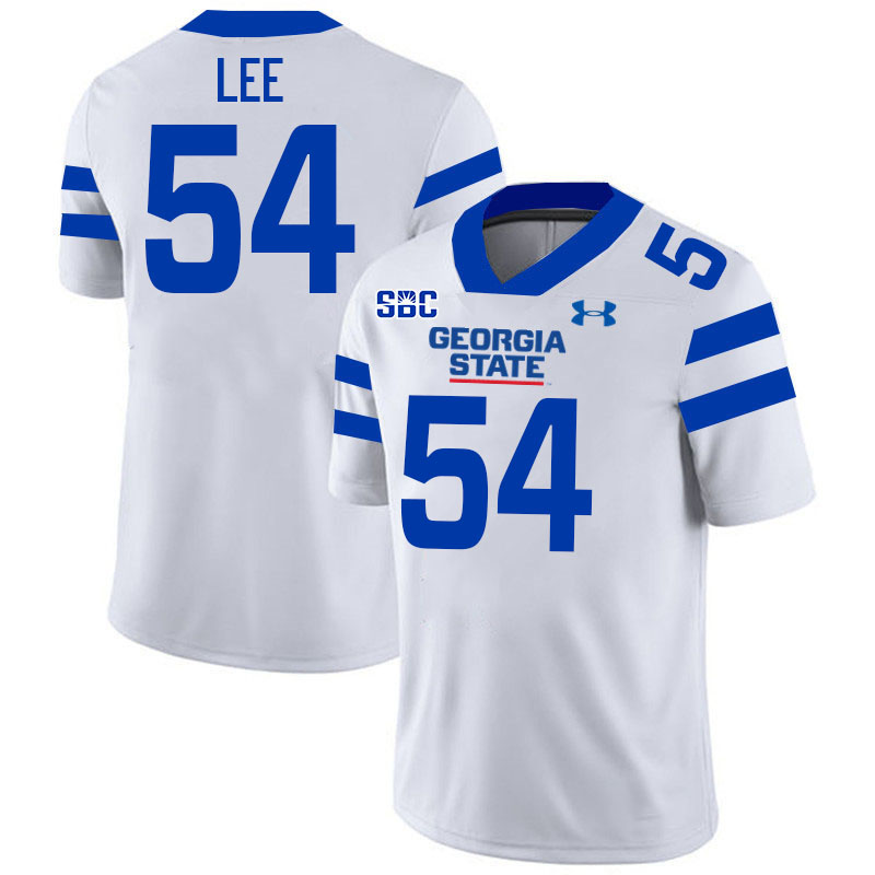 Georgia State Panthers #54 Kiersten Lee College Football Jerseys Stitched-White